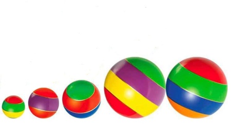 Купить Мячи резиновые (комплект из 5 мячей различного диаметра) в Вилюйске 