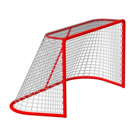 Купить Сетка хоккейная на ворота 1,22мх1,83мх0,5мх1,15м, нить 3,5 мм, узловая в Вилюйске 
