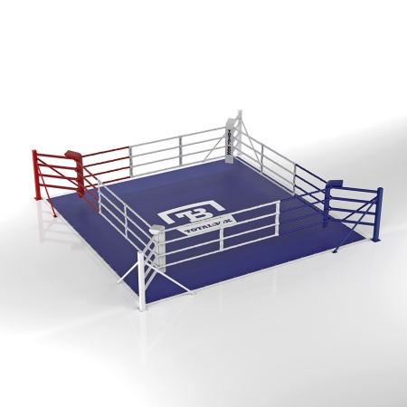 Купить Ринг боксерский напольный Totalbox на упорах 4х4м в Вилюйске 